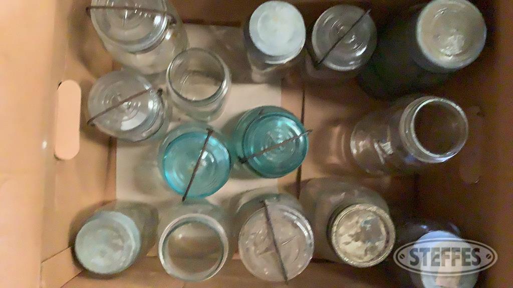 Approx. (14) Deckers, Mason, & Acme Glass Jars